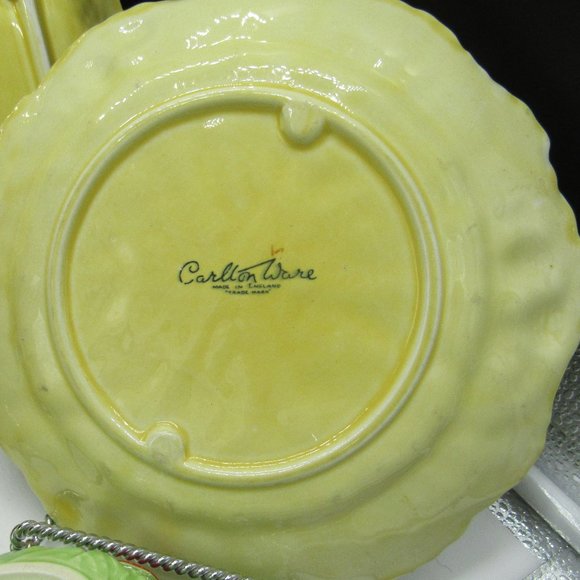 CARLTONWARE "TOMATO" SERIES 5 PCE. SET. - Picture 8 of 10